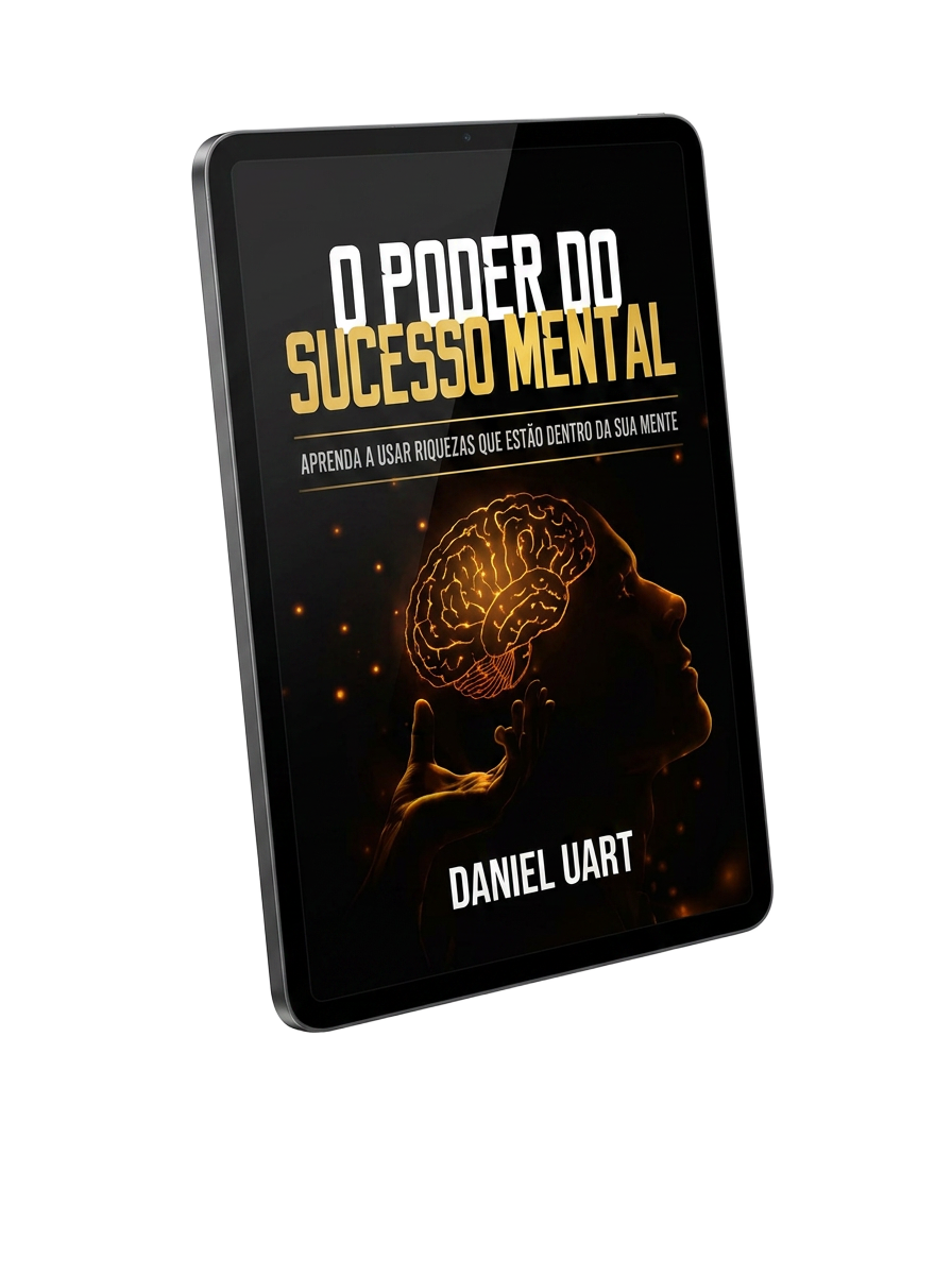 Mockup do ebook O Poder do Sucesso Mental